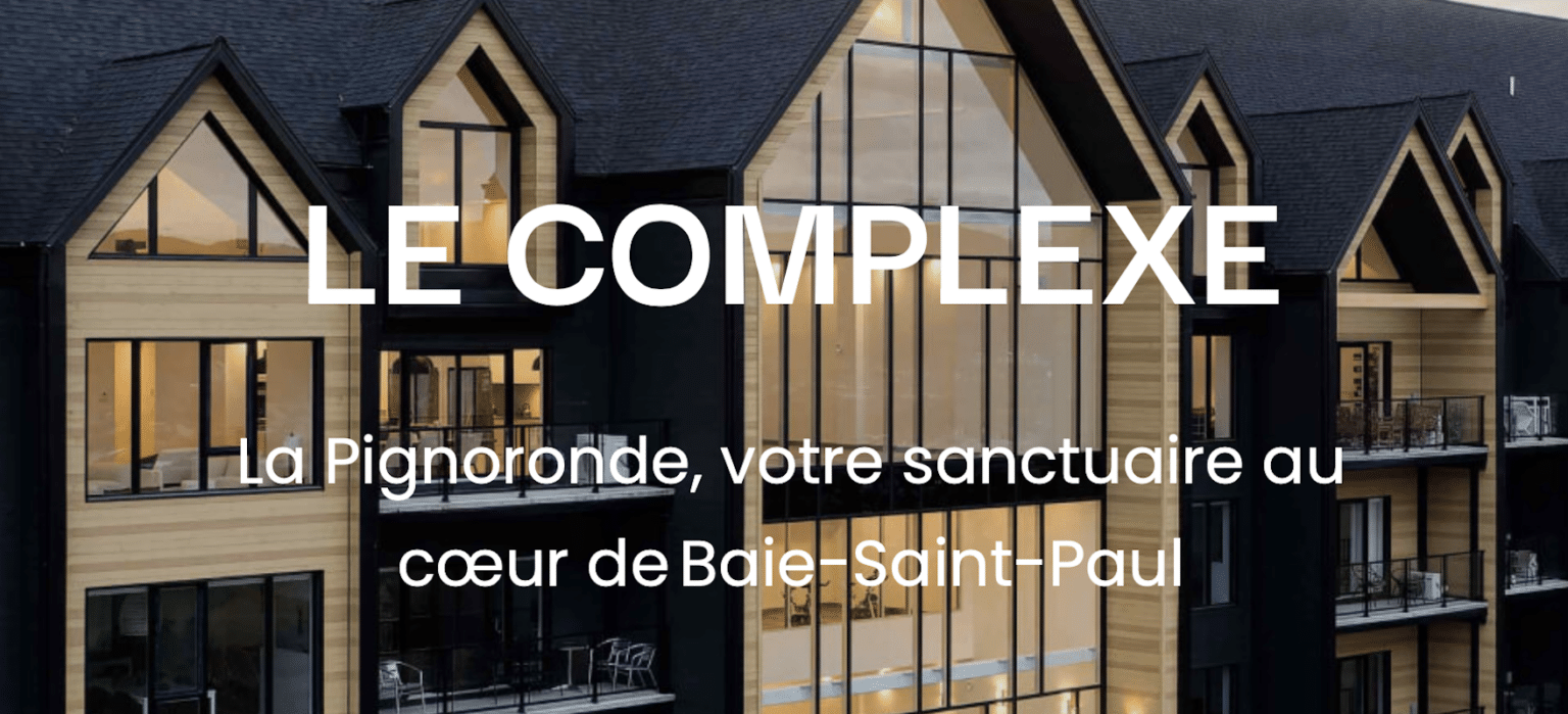 Auberge La Pignoronde baie st paul charlevoix 1536x699