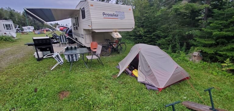 Camping Bois Vert - Gaspé - Gaspésie