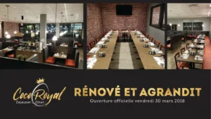CocoRoyal Déjeuner & Dîner
