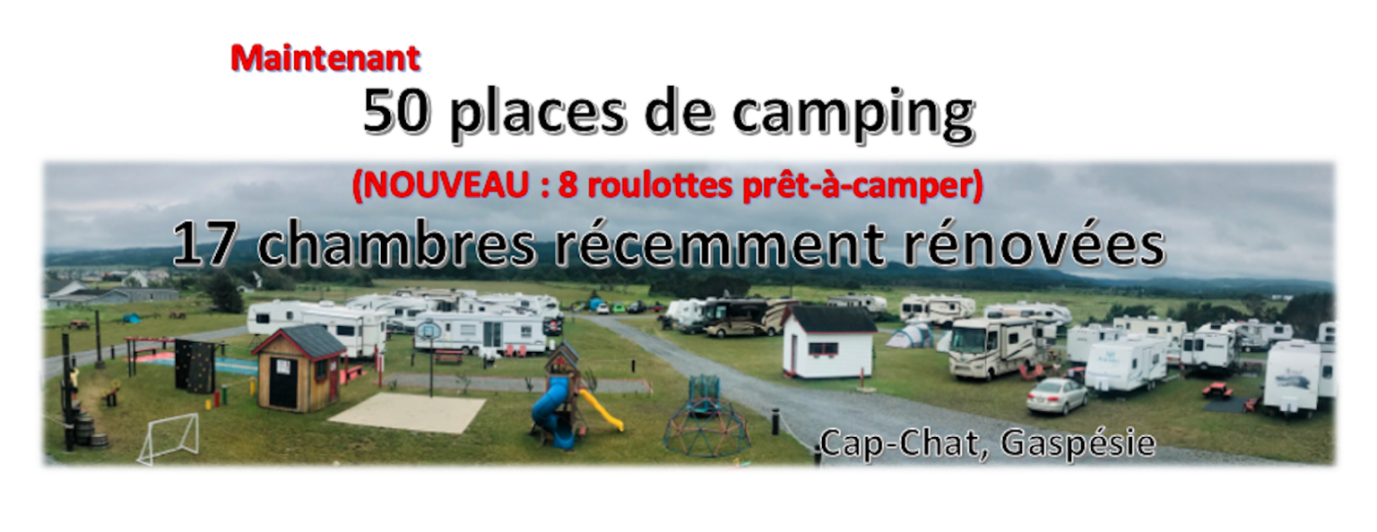 Le Pirate Motel et Camping cap chat plein air gaspesie 1 1536x594