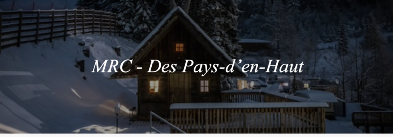 MRC - Des Pays-d’en-Haut - Ste-Adele- Laurentides