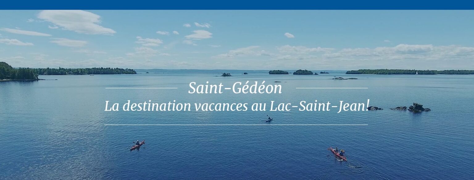 Municipalite Saint Gedeon Lac St Jean Tourisme Lac Saint Jean.  1536x584