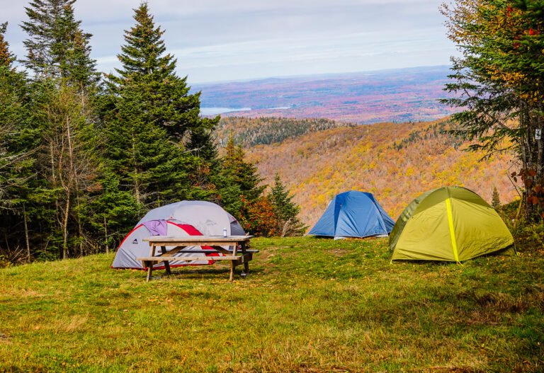 Camping au sommet - Cantons de l'Est