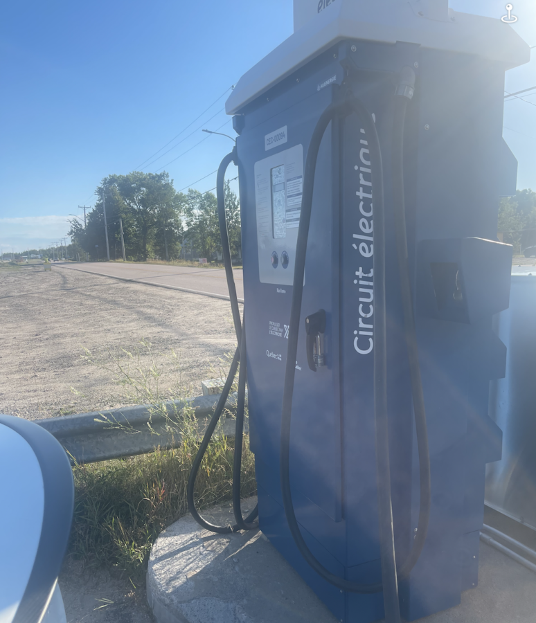 Borne de recharge Godbout