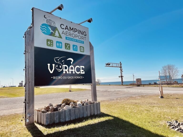 Camping de l'aéroport - Percé - Gaspésie