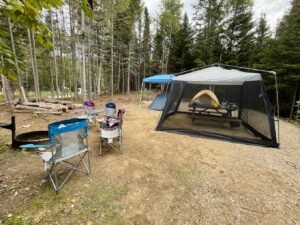 Camping parc national du Fjord-du-Saguenay Le Bleuvet - Sépaq