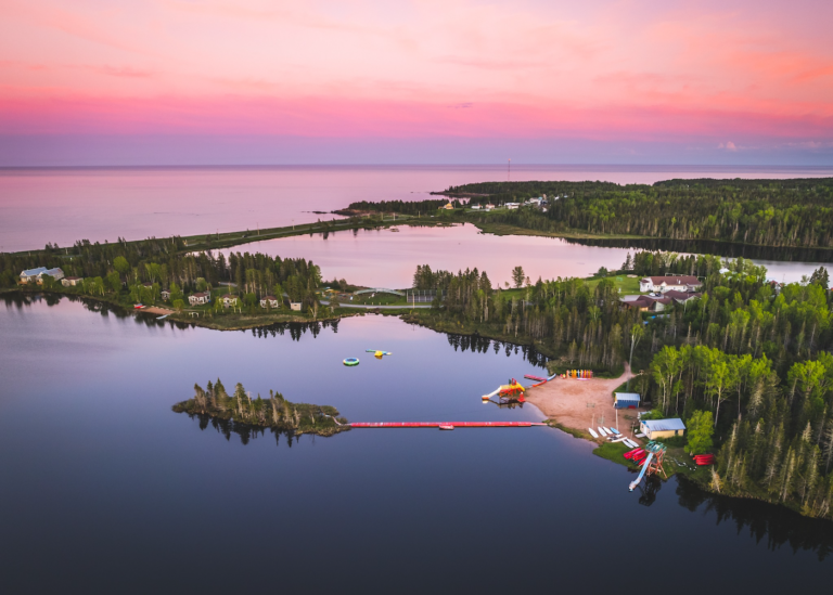 Base de plein air Bellefeuille - Pabos Mills, Baie-des-Chaleurs - Gaspésie
