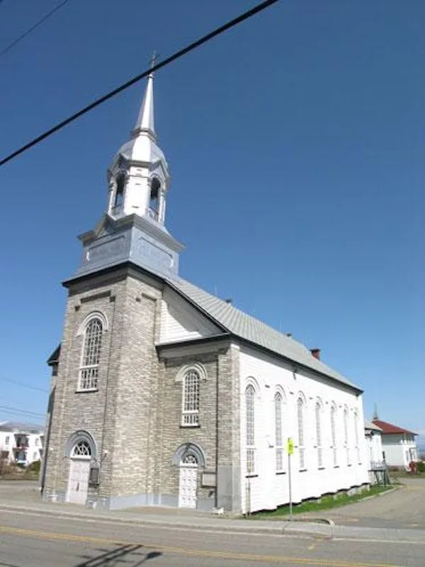 Eglise Saint Francois Xavier Charlevoix jpg