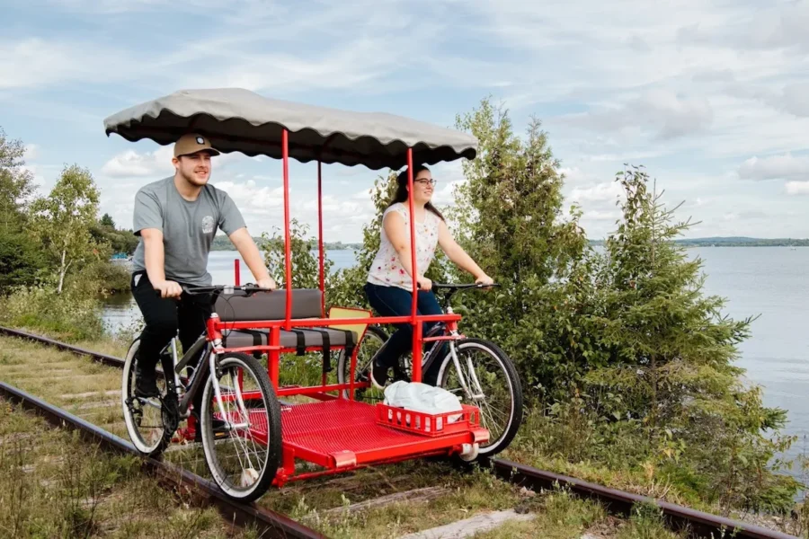 Les VéloRails de Beaulac-Garthby
