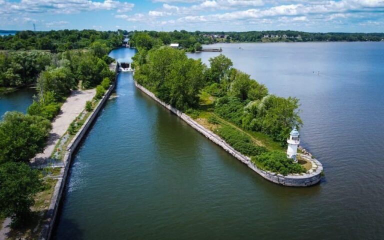 Parc régional du canal de Soulanges, Montérégie, Pointe-des-Cascades