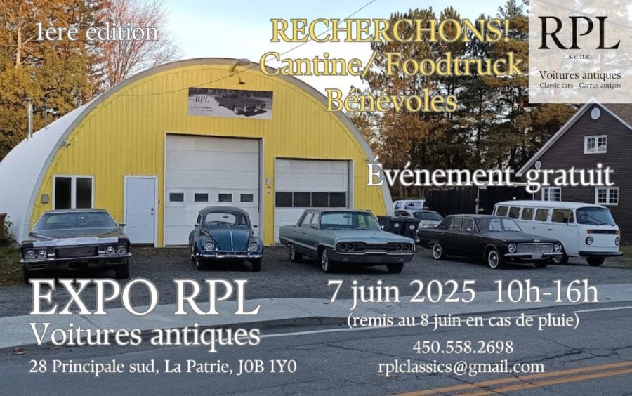 Expo RPL véhicules antique