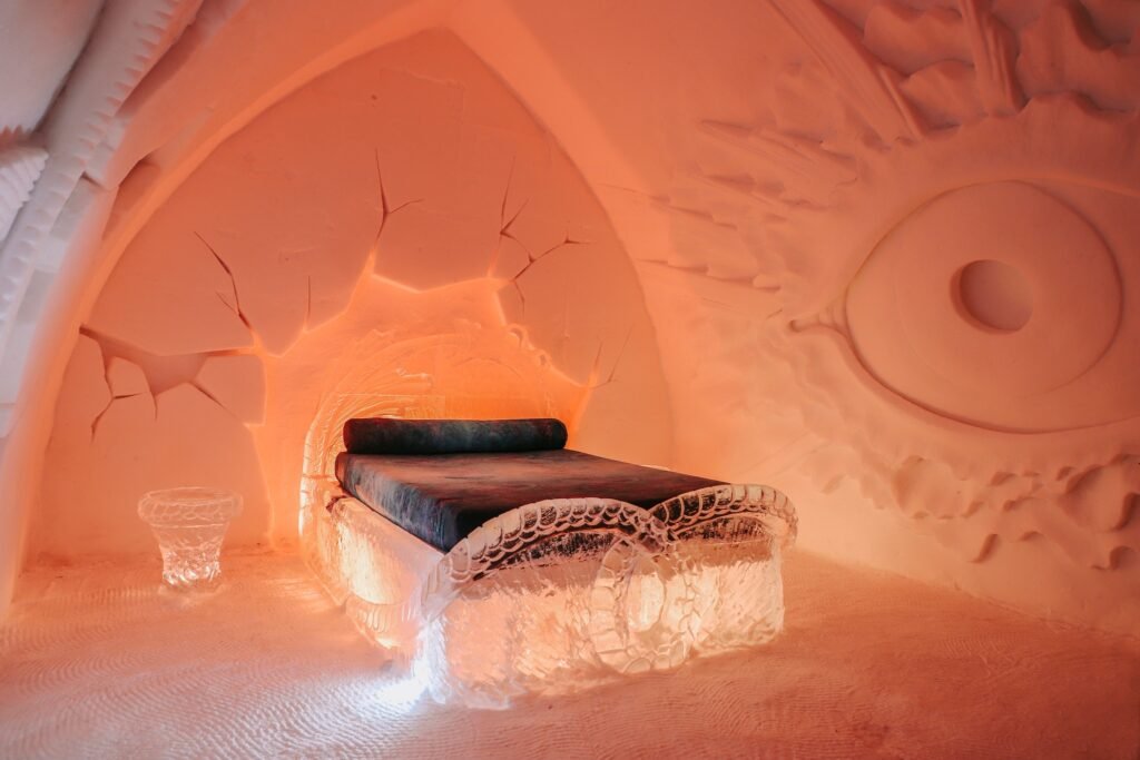 © Hotel de Glace - Vue intérieure de l'édition 2025