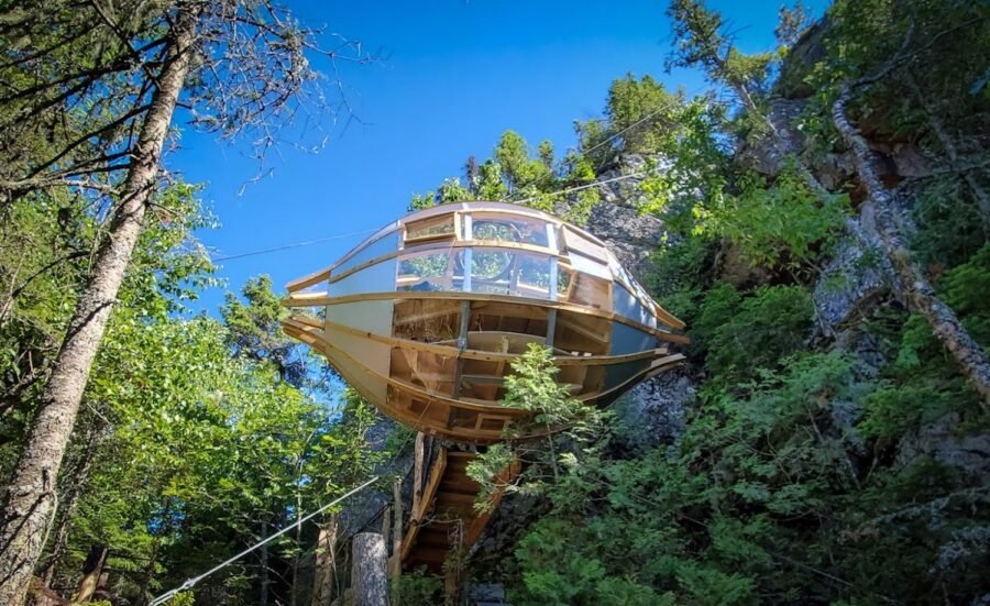 Les Perchoirs du Cirque, Bas-Saint-Laurent