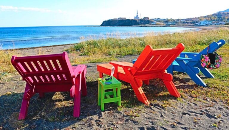 Plage de Grande-Vallée - Gaspésie