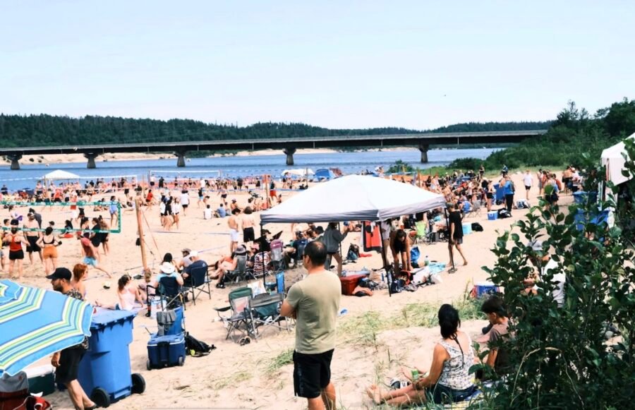 Plage de la rivière Moisie