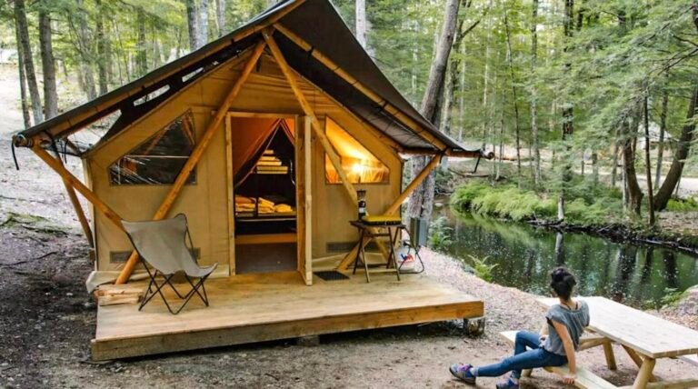 Huttopia Les Deux Lacs – Laurentides