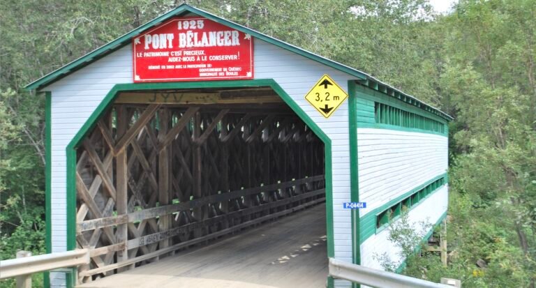 Le Pont couvert Bélanger, Bas-Saint-Laurent, Métis-sur-Mer