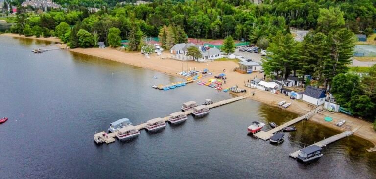 Plage du lac Tremblant-Laurentides