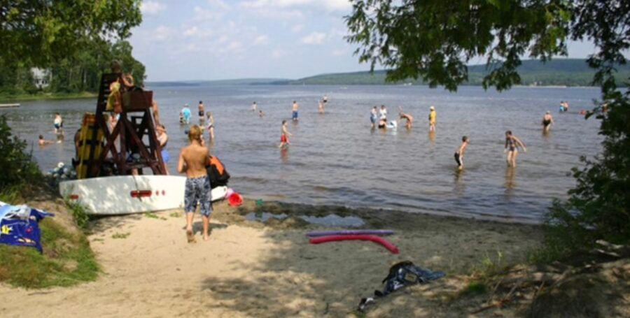 Plage municipale du Grand lac Nominingue
