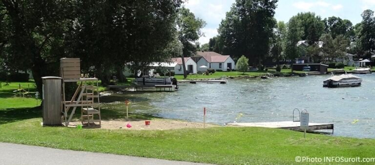 Plage municipale de Saint-Anicet, Montérégie