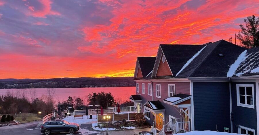 Au Sommet du Lac Magog