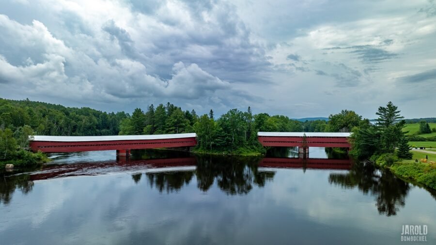 Les ponts couverts de Ferme-Rouge