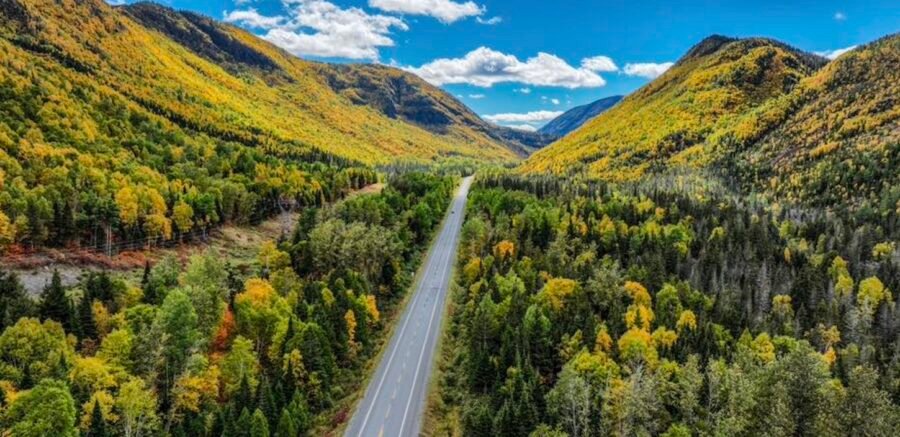 La Route du Parc en Gaspésie