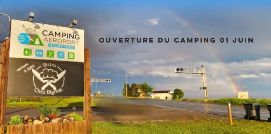 Le Camping Aéroport Rocher-Percé