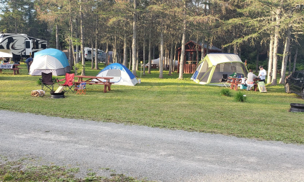 Camping Centre de plein air la Seigneurie - Chandler - Gaspésie