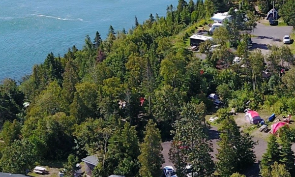 Camping Falaise-sur-Mer - Saint-Siméon - Charlevoix