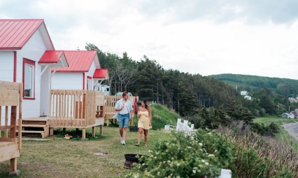 Camping Chalets Mer & Montagne - Sainte-Madeleine-de-la-Rivière-Madeleine -Gaspésie