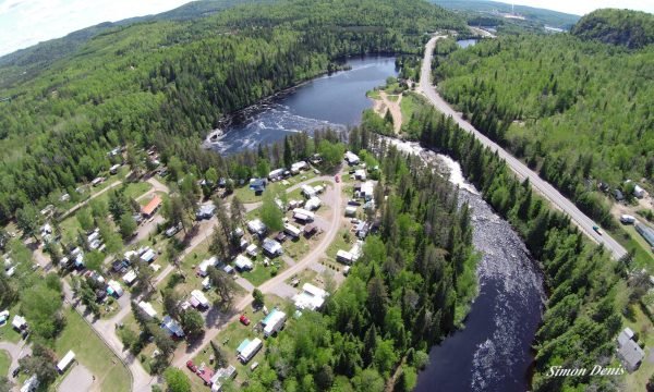 Camping Haut de la chute - La Tuque - Mauricie