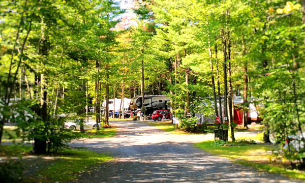 Camping Vélo Bromont - Cantons-de-l'Est