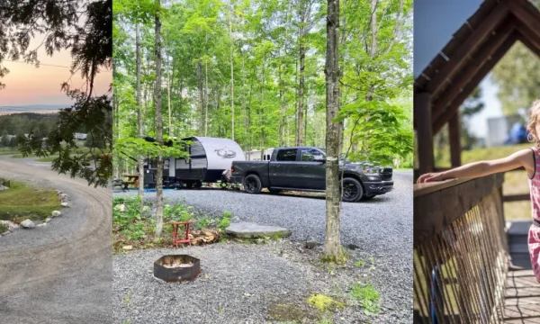 Camping aventure Mégantic, Frontenac, Cantons de l'Est