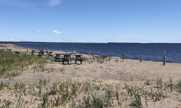 Camping de la plage.Cote-Nord Mingan