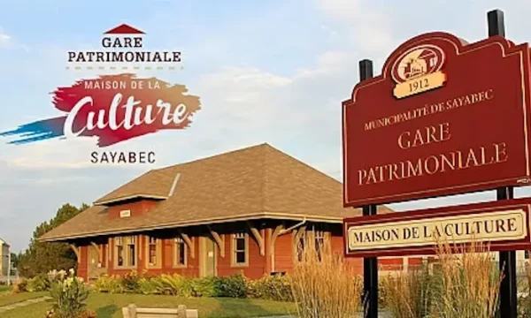 Gare patrimoniale-Maison de la culture - Sayabec -Gaspésie