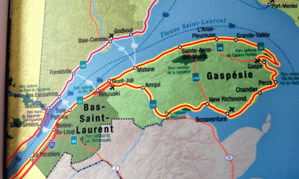 Gaspésie- region touristique