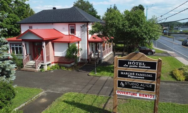 Hôtel les quatre bonheurs - Amqui - Gaspésie