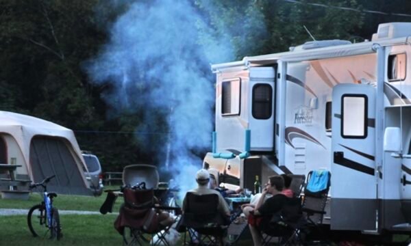 Le Camping Lac St-Michel