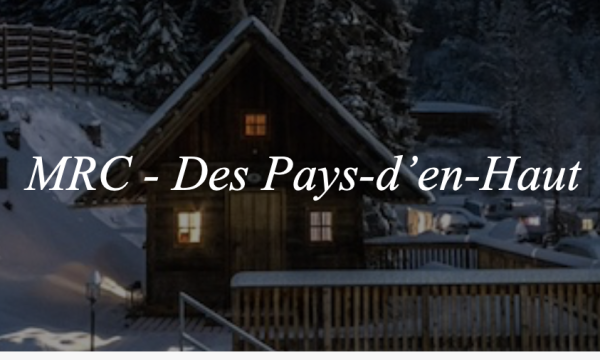 MRC - Des Pays-d’en-Haut - Ste-Adele- Laurentides