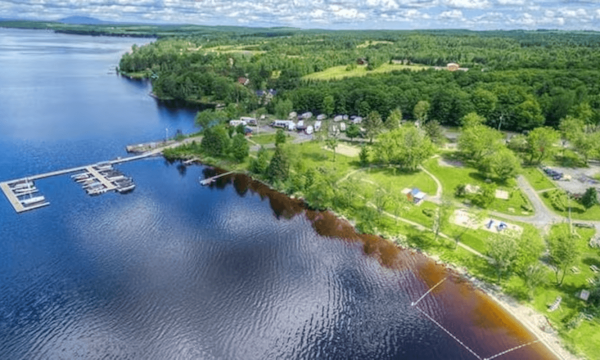 Parc du Grand lac St-François - lac Saint-François- Parc national de Frontenac