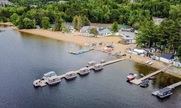 Plage du lac Tremblant-Laurentides