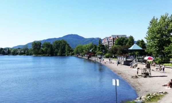 Plage municipale du Lac Waterloo - Cantons-de-l'Est / Estrie