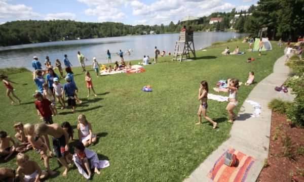 Plage municipale du lac Carré - Mont-Blanc - Laurentides