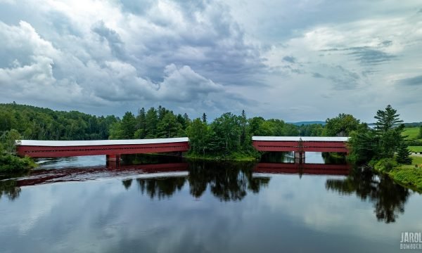 Pont couvert Ferme-Rouge - Laurentides