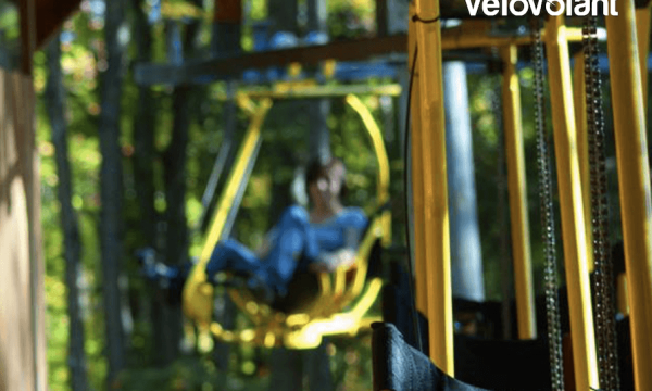 VéloVolant (Au diable vert), Cantons-de-l'Est / Estrie, Sutton