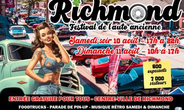 Voiture Ancienne Richmond - Cantons de l'Est